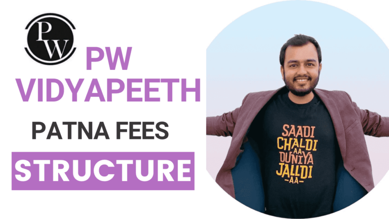 PW Vidyapeeth Patna Fees Structure