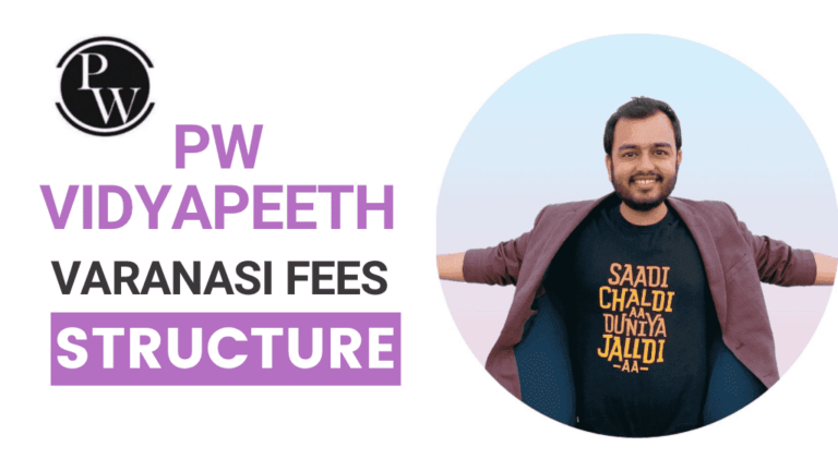 PW Vidyapeeth Varanasi Fee Structure