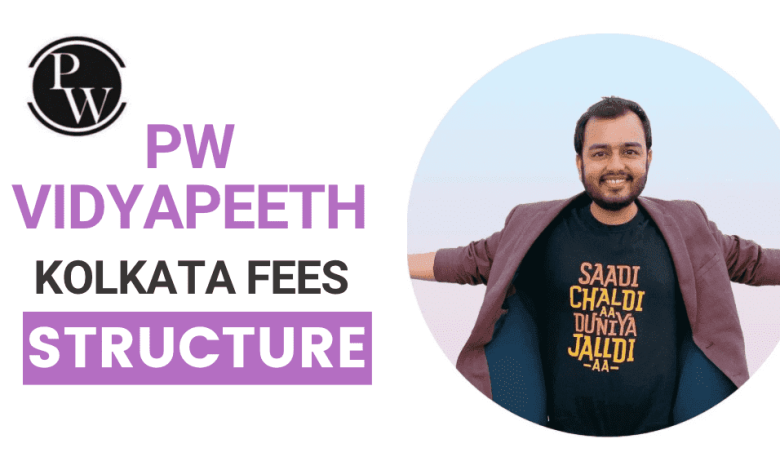 PW Vidyapeeth Kolkata Fee Structure