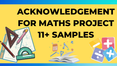 Acknowledgement for Maths 11 Samples