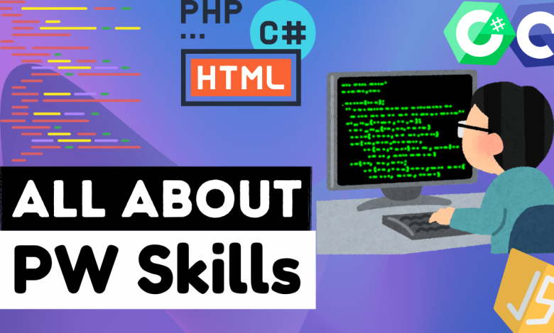 All About PW Skills – Physics Wallah platform for Coding Courses