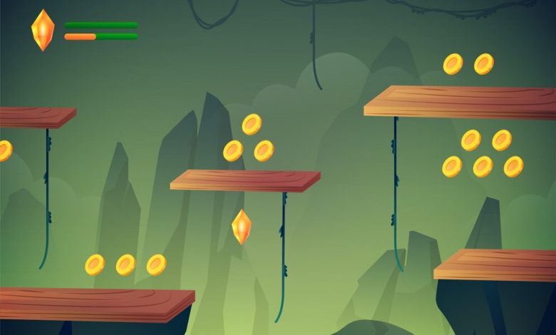 hand drawn video game background 23 2150307299